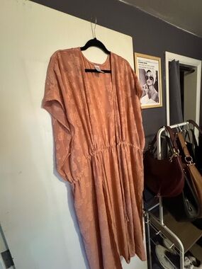 Time and Tru Dusty Rose Swimsuit Coverup